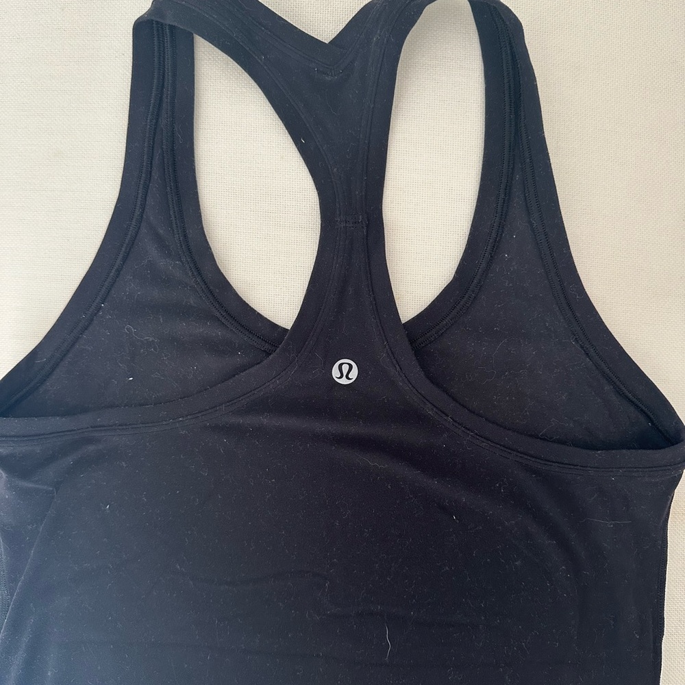 Lululemon racer back tank black 6